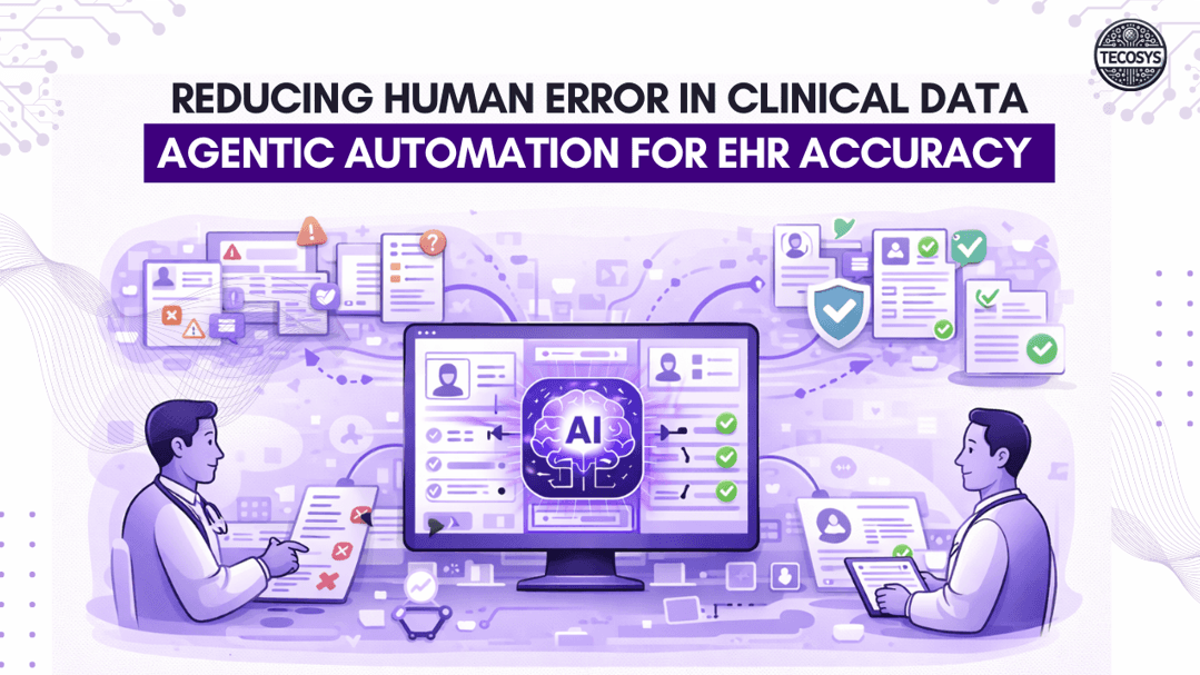 Reducing Human Error in Clinical Data: Agentic Automation for EHR Accuracy