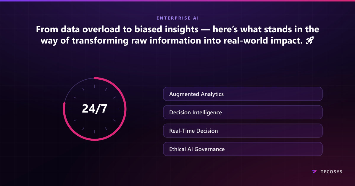 From data overload to biased insights — here’s what stands in the way of transforming raw information into real-world impact. 🚀