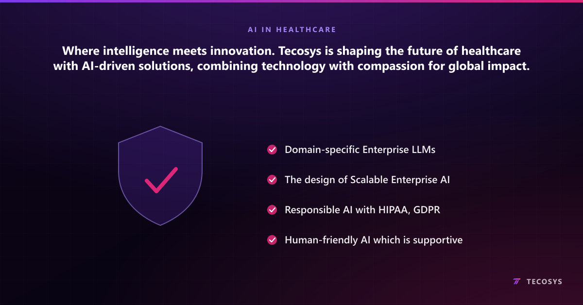 Where intelligence meets innovation. Tecosys is shaping the future of healthcare with AI-driven solutions, combining technology with compassion for global impact.