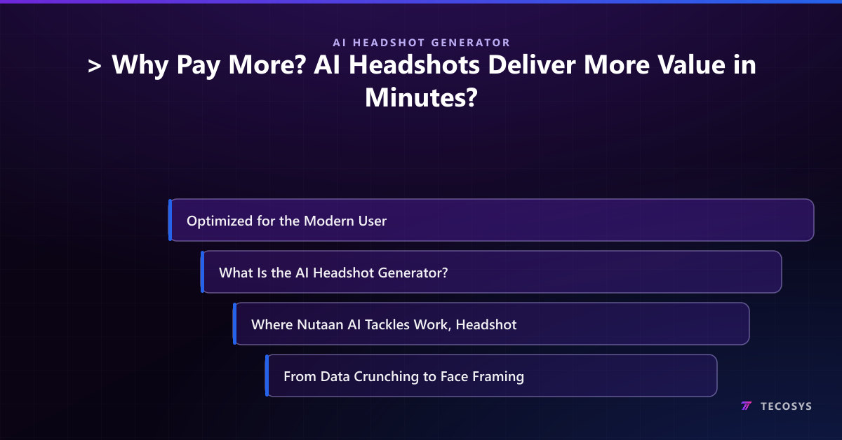 > Why Pay More? AI Headshots Deliver More Value in Minutes?